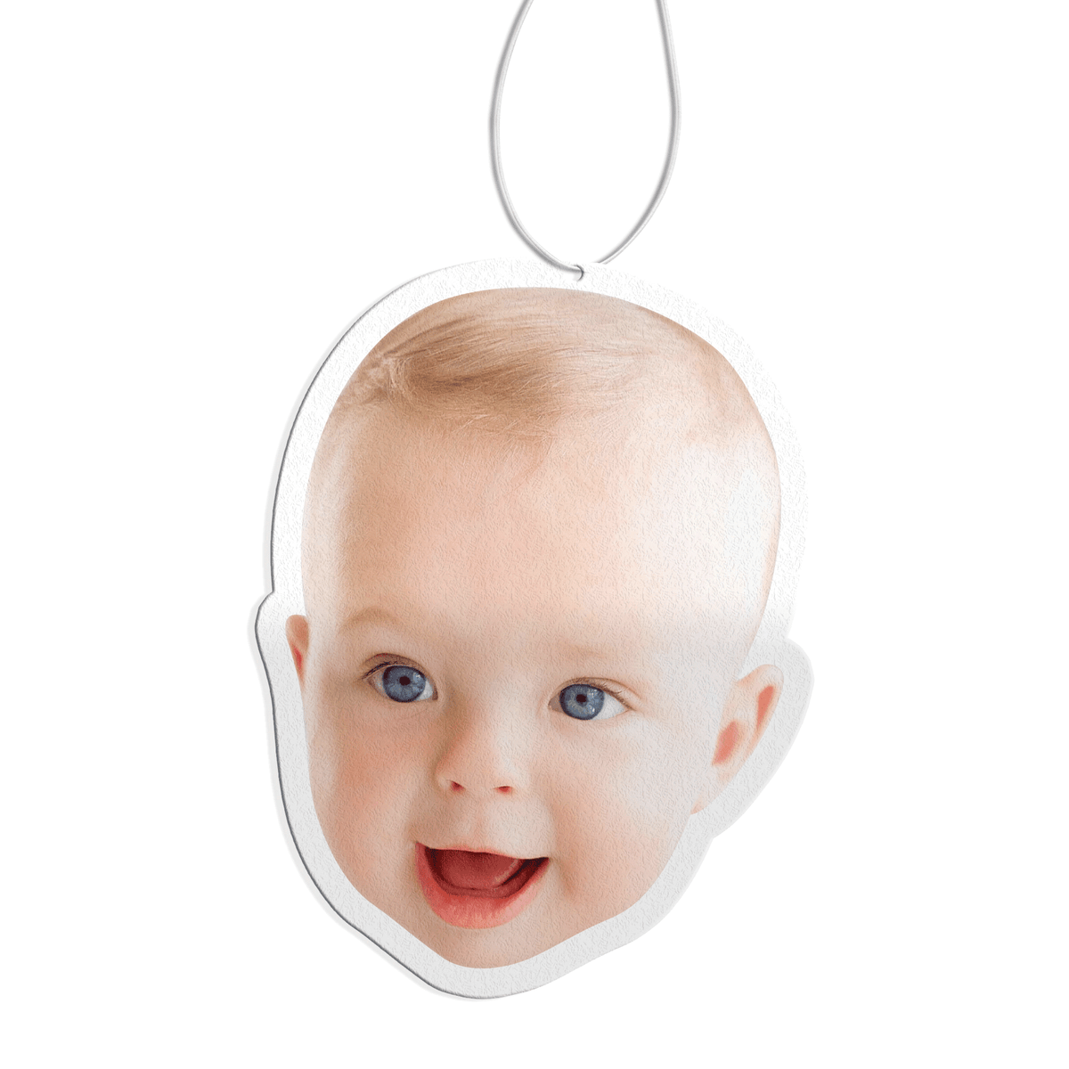 Custom Car Air Freshener Personalised With Your Baby Photo - FRESHENiFY - Customised Air Fresheners