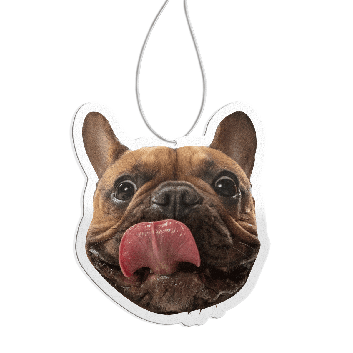 Custom Car Air Freshener Personalised With Your Puppy Photo - FRESHENiFY - Customised Air Fresheners